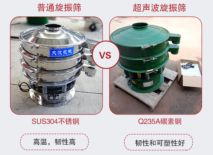 超声波旋振和筛普通旋振筛功能对比